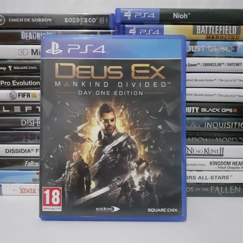 Kaset BD Game PS4 Ori Deus Ex Mankind Divided Reg 2