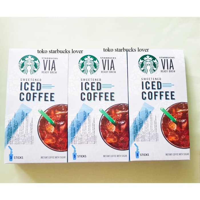 

Starbucks Coffee Via Ready Brew Sweetened Iced Coffee
