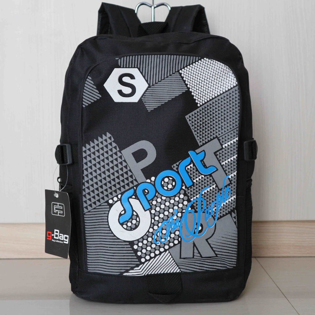 BELI 1 GRATIS 1 - TAS RANSEL ANAK SPORT RUSHTER BACKPACK SEKOLAH SD SMP KEREN TAS GENDONG COWOK