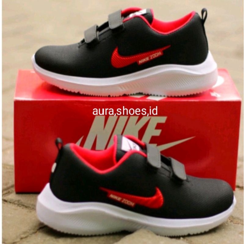 Sepatu Sneakers Sepatu Anak Import zoom Size 26-37 Usia 4-10 Tahun