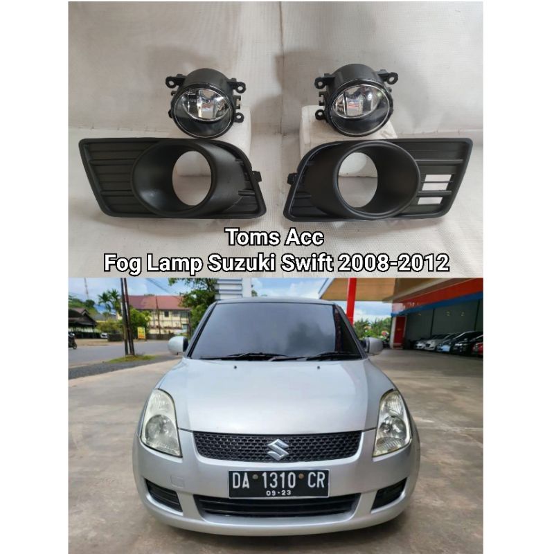 Fog Lamp Swift 2008-2012 Suzuki Lampu Kabut Foglamp Bawah Head Lamp Lampu Depan Fog Light Terang
