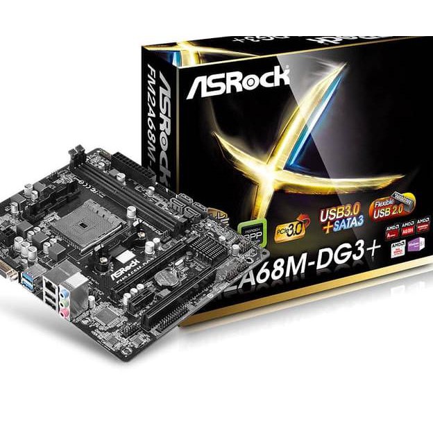 ┌ Motherboard Asrock FM2A68M-DG3+ (Socket FM2+ / FM2)