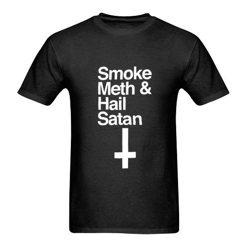 Smoke Meth & Hail Satan Tshirt