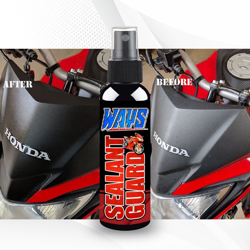 WAYS Sealant Guard Multiguna Pengkilap Pelindung Body Dashboard Glossy Doff Motor Mobil - 100ml