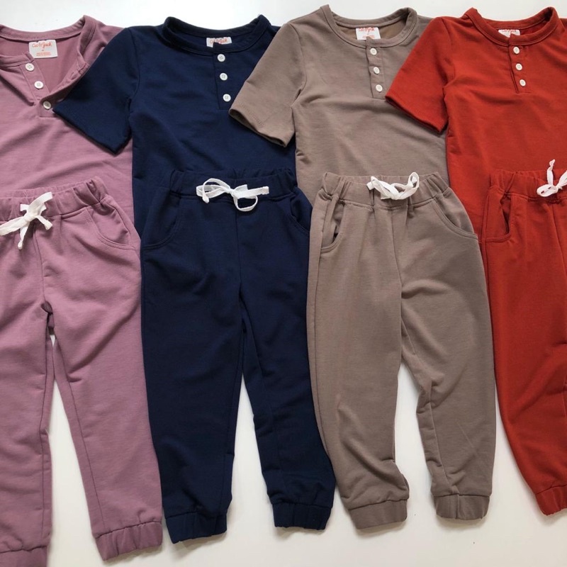 PAJAMAS POLOS ANAK CAT AND JACK ( 1-5 TAHUN )