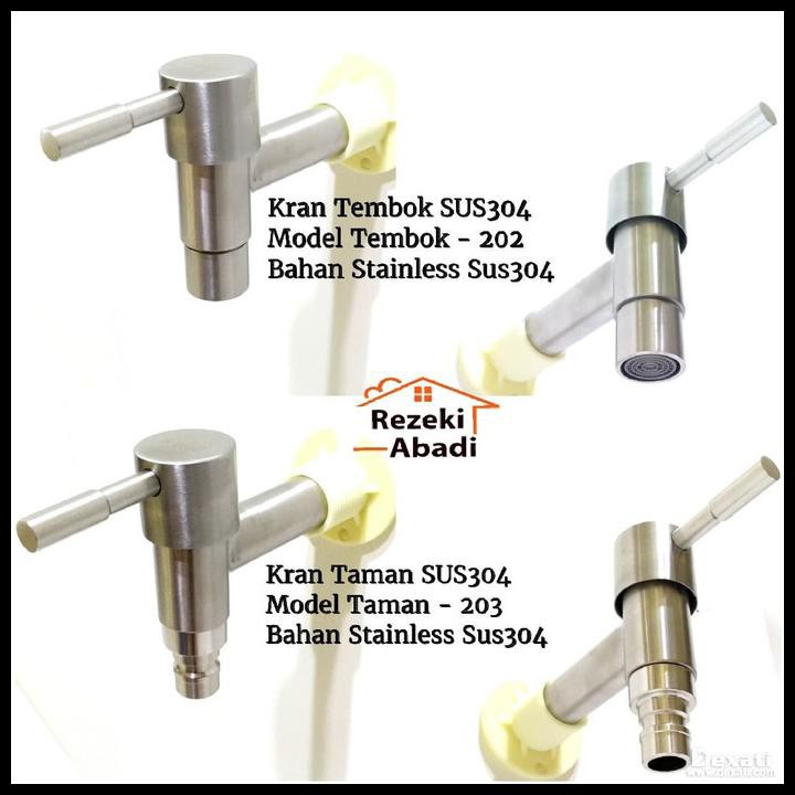 HOT DEAL KRAN TEMBOK STAINLESS SUS304 / KRAN TEMBOK / KRAN AIR - TEMBOK