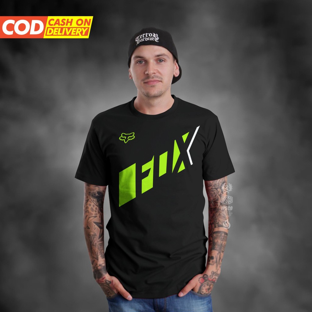 Baju Atasan Kaos Distro Motor Pria Lengan Pendek Terbaru Keren 2022 Motocross Shift KTM TLD