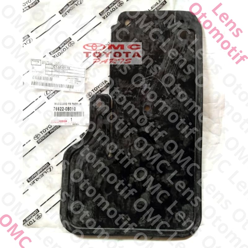 (100% ORIGINAL EM ) Karpet Lumpur / Roda / Mud Guard Depan Kiri Kijang 7K 76622-0B010 Keren Bos
