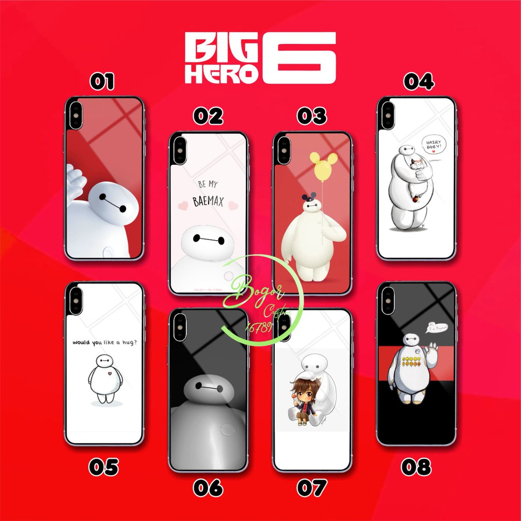 Hardcase 2D glossy BIG HERO XIAOMI REDMI NOTE 2 3 4 4X 5A 5 6 7 8 PRIME PRO A2 LITE 8 8 LITE BS362