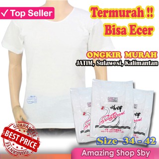  Kaos  Oblong  Pria  Polos Swan Brand Shopee  Indonesia