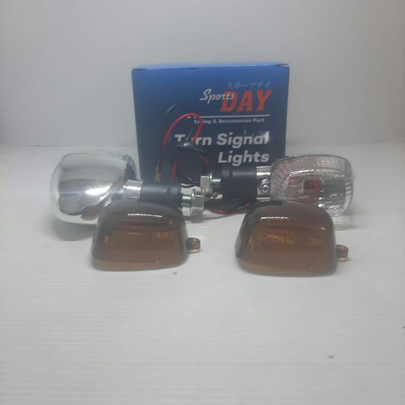 Lampu Sen Sein Riting 1 Set Isi 2 Standar Ninja RR Ninja R Kawasaki Plus Mika