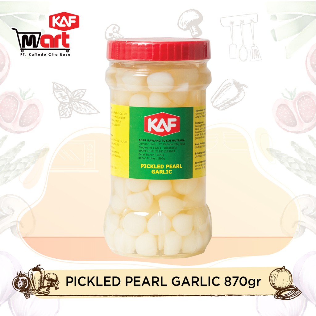 

KAF Pickled Pearl Garlic 870gr