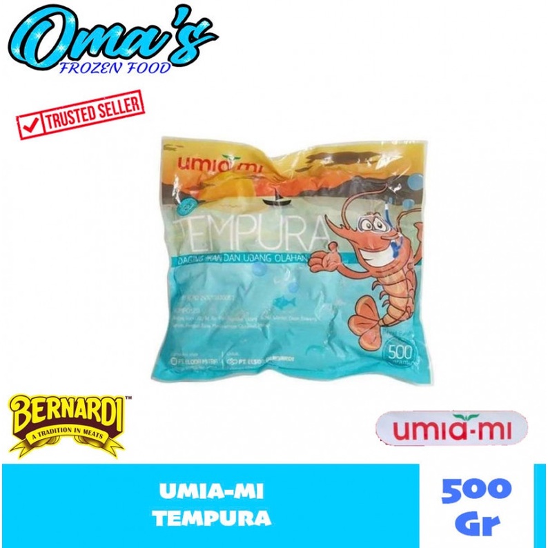 

UMIA MI TEMPURA IKAN 500 GR BY BERNARDI