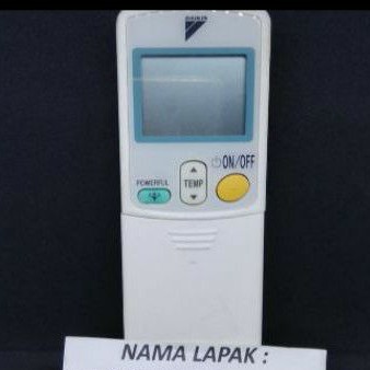 REMOTE REMOT AC DAIKIN ARC433A55 ORIGINAL ASLI