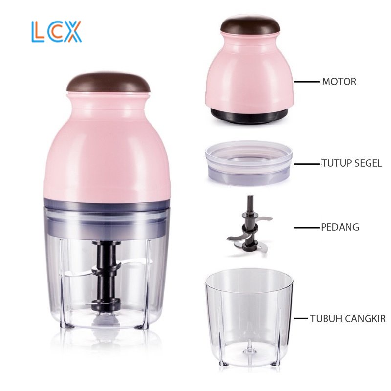 LCX BLENDER PORTABLE CAPSULE CUTTER QUATRE ORIGINAL/KAPSUL PENGGILING DAGING / BLENDER JUMBO VS-1828