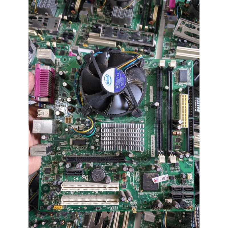 Paket motherboard socket 775 ddr3 core 2 duo ram 2gb