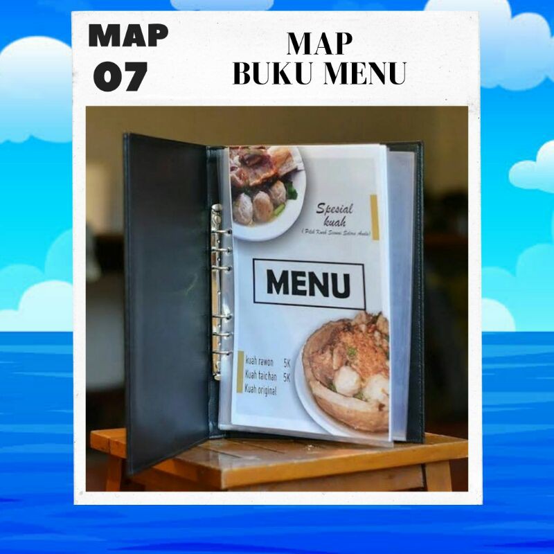 

Produksi Map Buku Menu