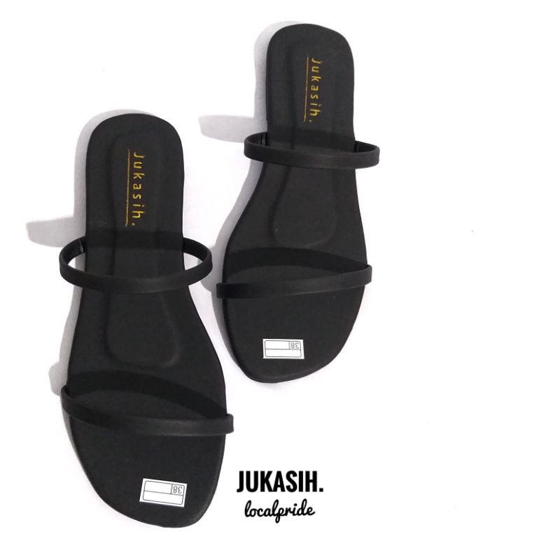 sandal lasmini sandal teplek wanita