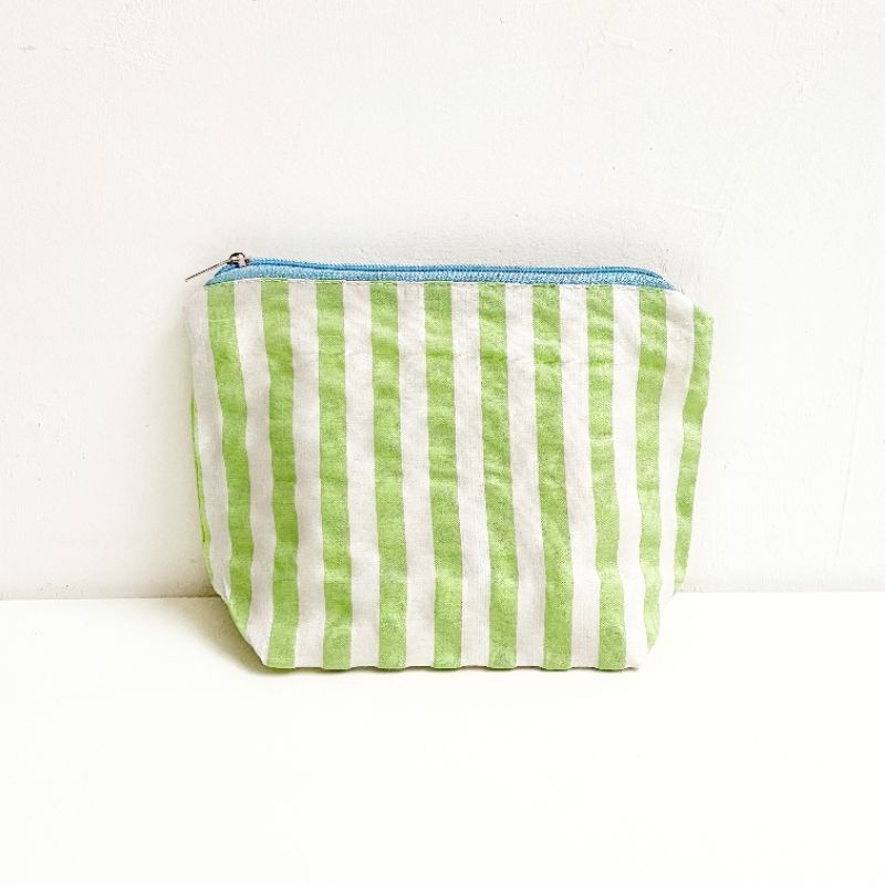 Dompet katun stripes