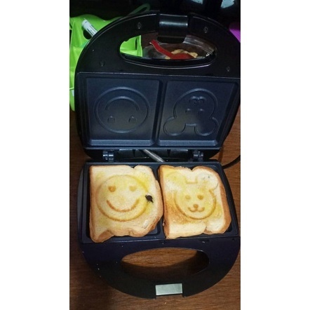 SANDWICH WAFFLE MAKER / CETAKAN ROTI KARTUN / SONIFER SANDWICH WAFFLE