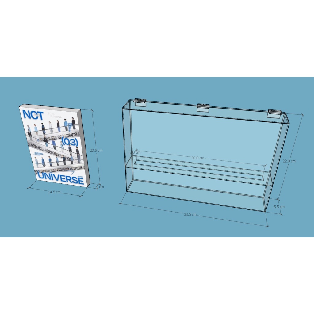 Album UNIVERSE NCT 2021 / Box Album UNIVERSE NCT 2021 / Box Album Akrilik / Signed Album UNIVERSE NC