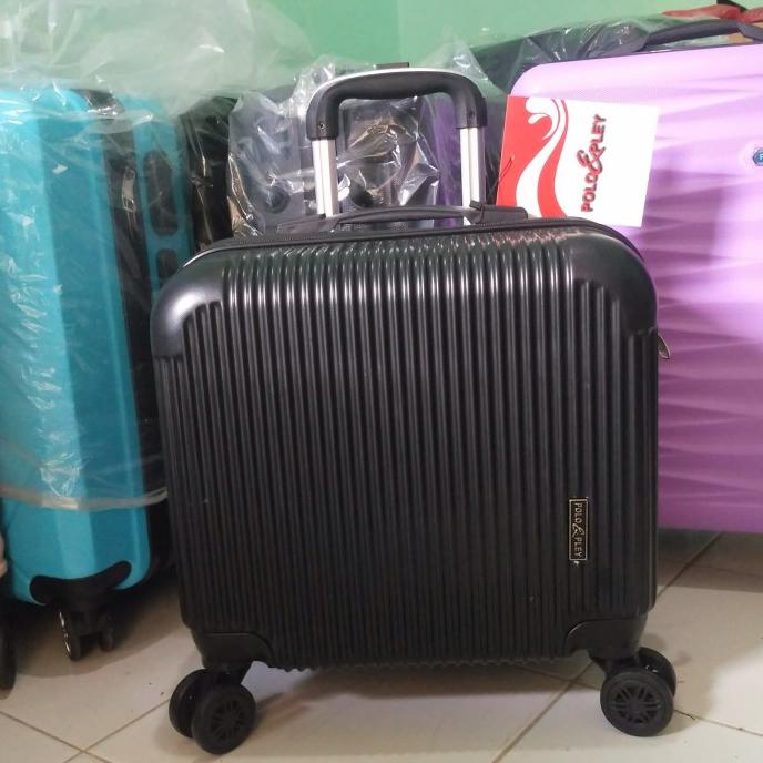 Tas Koper 16 inch POLO EXPLY Ukuran Kabin 16 inch Fiber Travel Bag