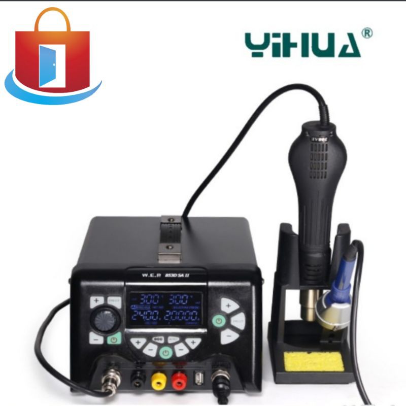 BLOWER YIHUA 853D 5A II BLOWER UapP + SILDERING + POWER SUPPLY 5A 30V