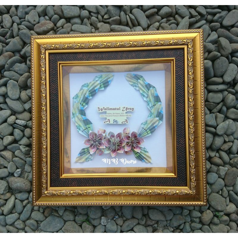 Mahar Uang Kertas 25x25cm