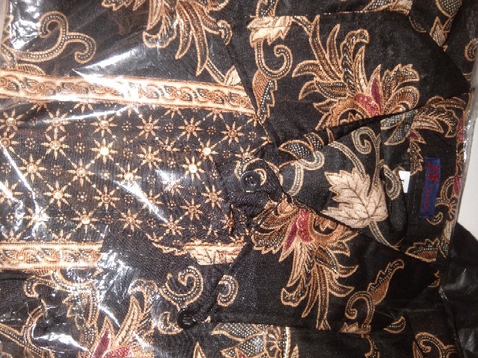 Daliyu Kemeja Batik Formal Pria Lengan Panjang Couple / M L Xl Xxl