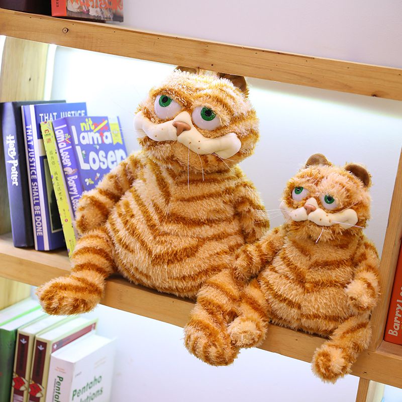 Mainan Boneka Stuffed Plush Kucing Big Garfield Giant Untuk Hadiah Bayi / Anak