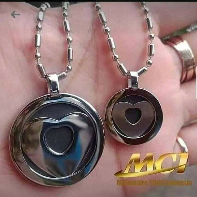 Kalung Kesehatan MCI Heart Mini + Bioglass V3
