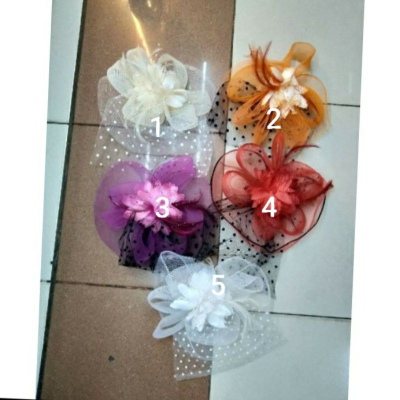 Jepit Jala Fascinator-Headpiece jala Fashion Wanita