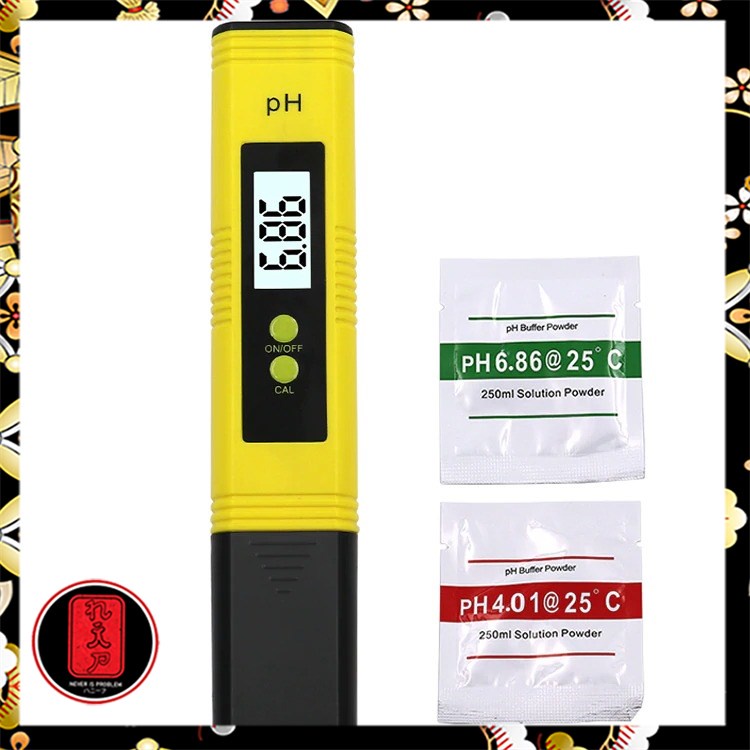 XINGWEIQIANG Alat Ukur Uji PH Meter Digital Air Minum Akuarium Tester - PH02 - Yellow