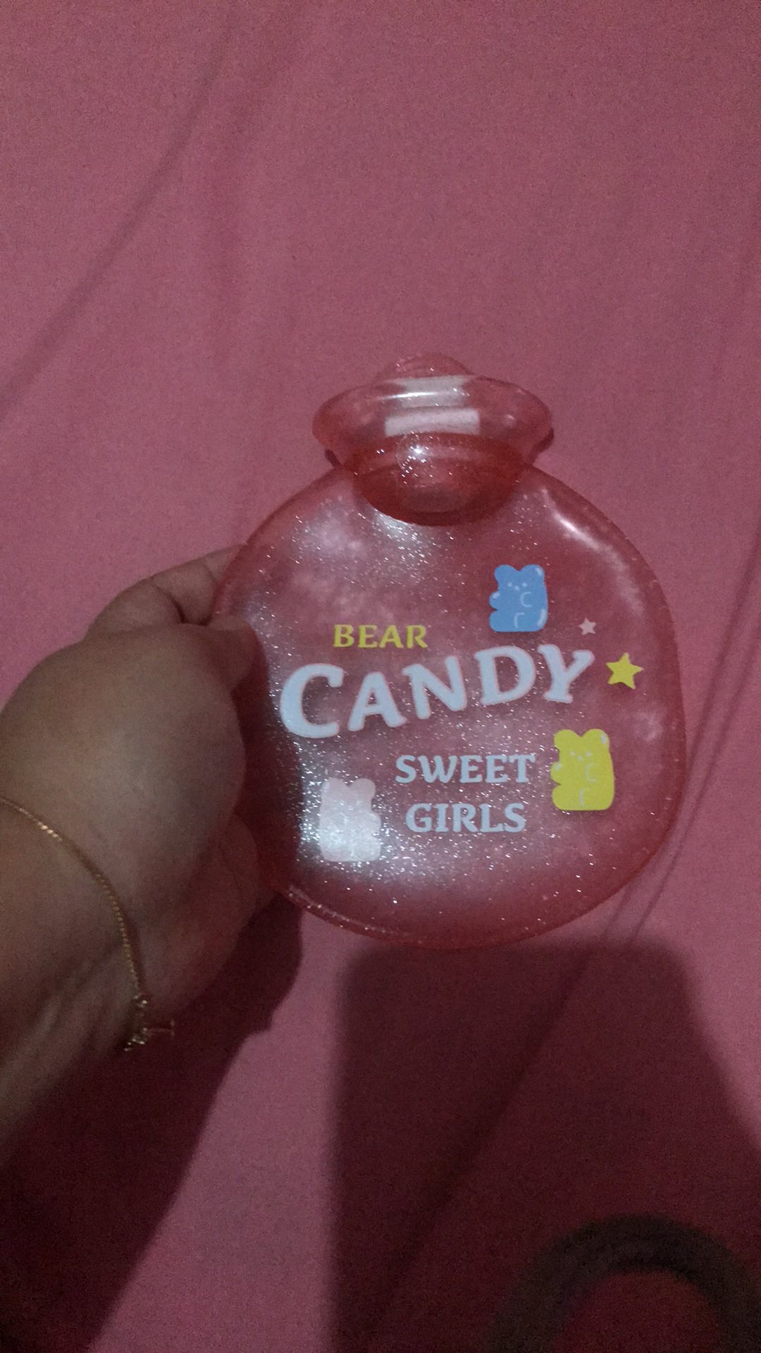 Rumauma Transparant Warmer Bag Glitter Candy - Kantong Penghangat Lucu