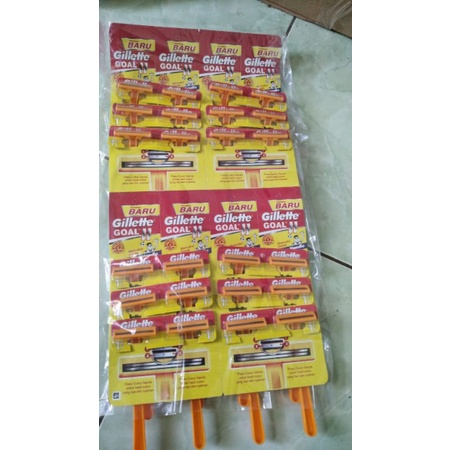 

1lembar Gillette goal 2 24pcs