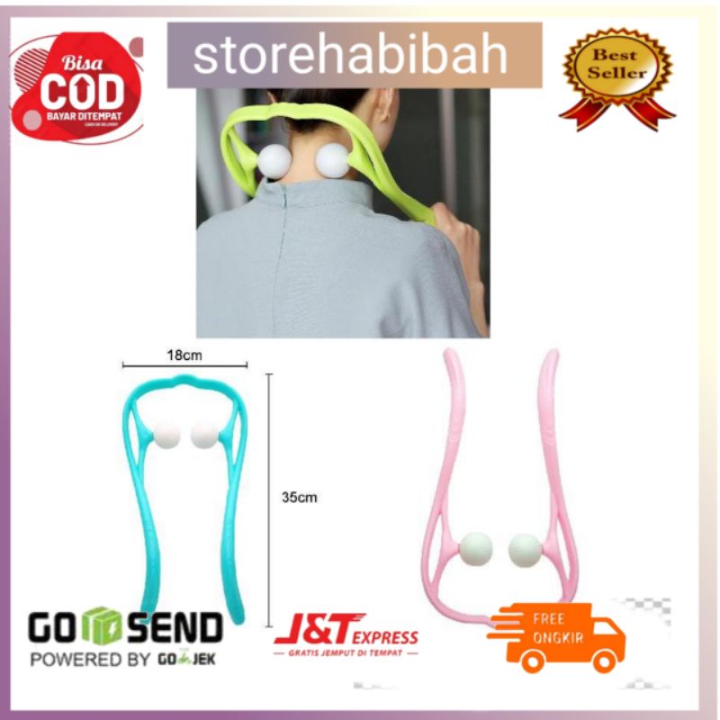 Alat pijat leher dan punggung manual