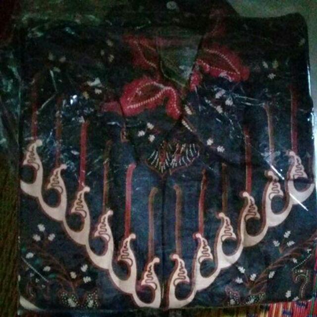 Baju Batik Pria Gus Azmi Syubbanul Muslimin Batik Katun Halus Hadroh Azzahir Santri Muslim, Moderen