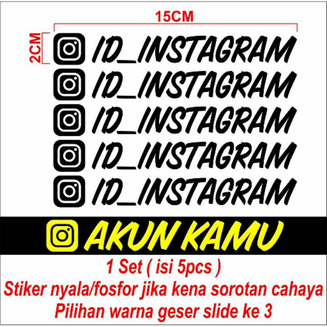 

Stiker cutting nama sosm3d (custom request), sticker ID sosm3d terlaris bagus keren