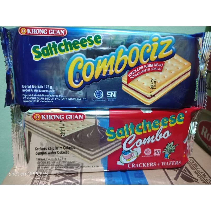 

Khong Guan Saltchees Combo & Combociz 175gr Random