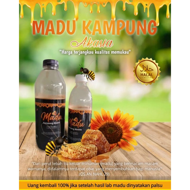 

Madu hutan Akasia murni