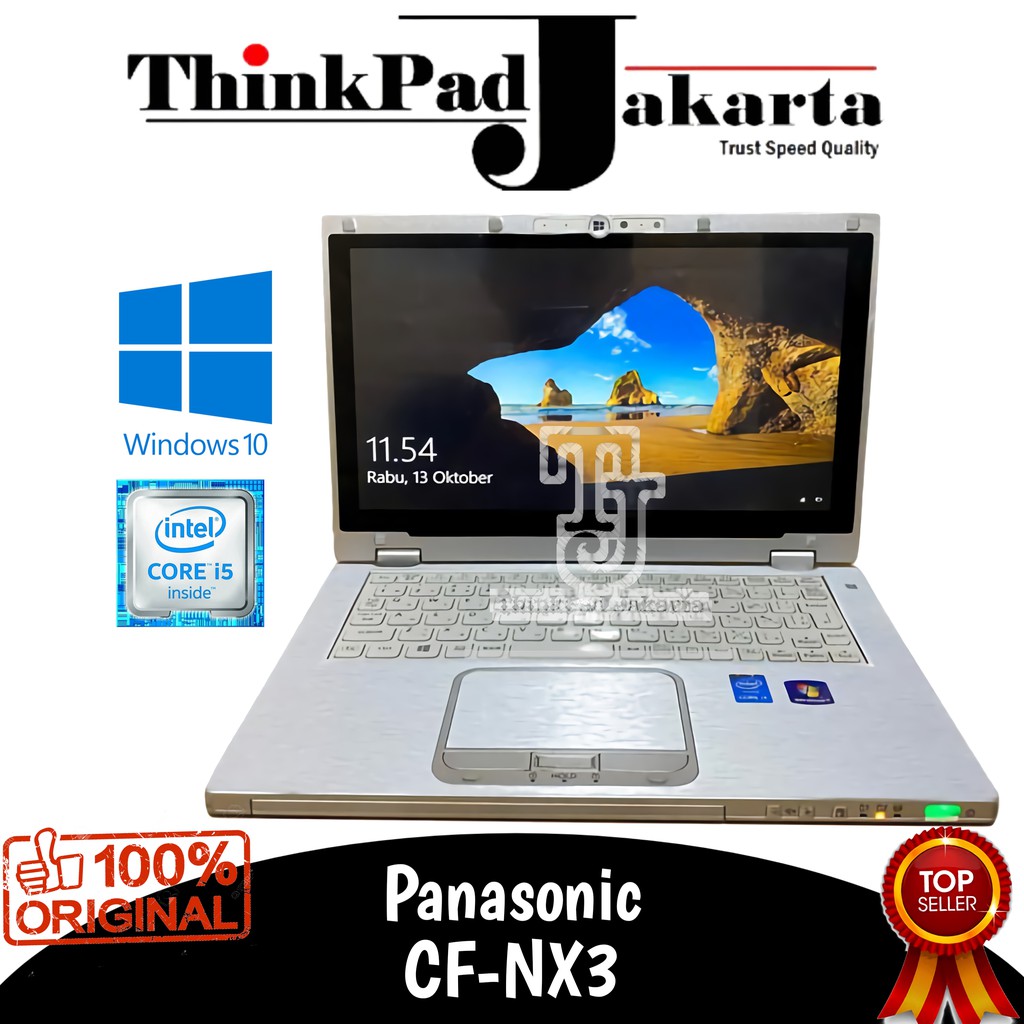 (TOP SELLER) Laptop Touchscreen &amp; Tablet Termurah Panasonic gen CF-AX3 core i5