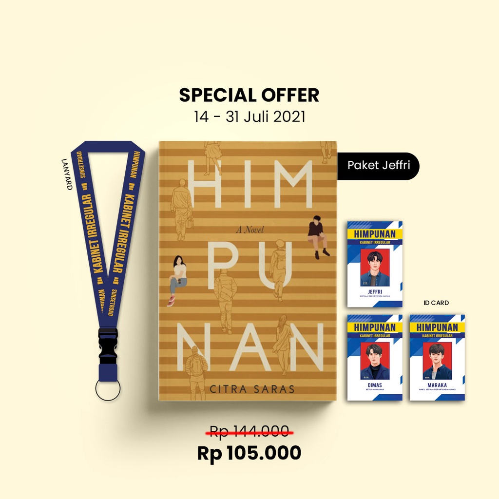 

Novel Himpunan (Edisi Ajaran Baru) oleh Citra Saras ORIGINAL 100%