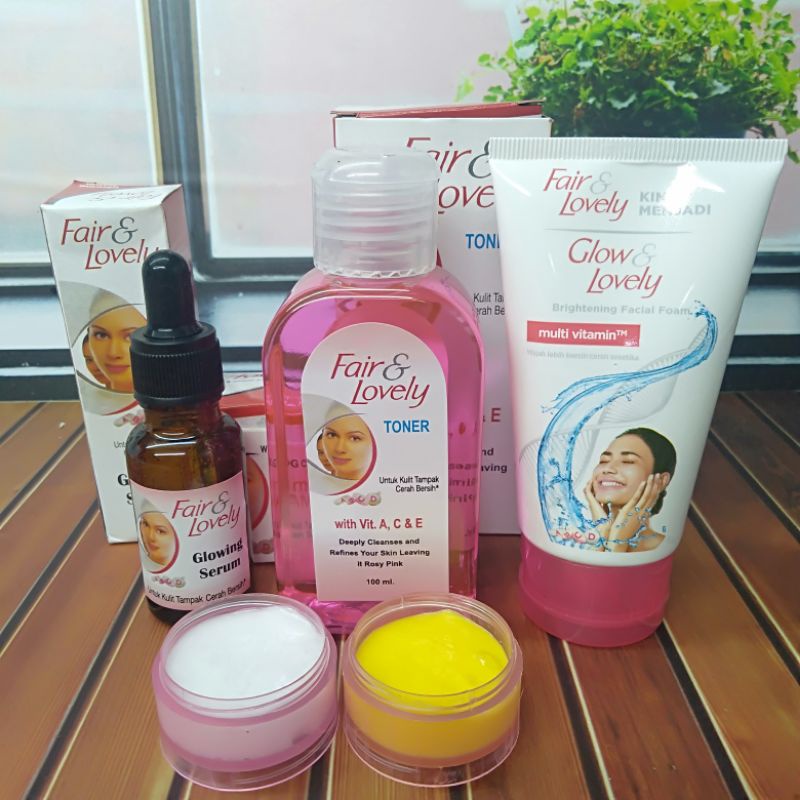 Paket Cream Fair and Lovely 5in1 // Krim Fair Lovely Paket Hemat 5In1