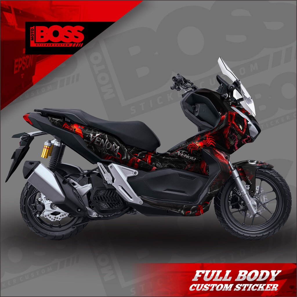 Decal Sticker Stiker Honda ADV 150 Full Body Motif venom