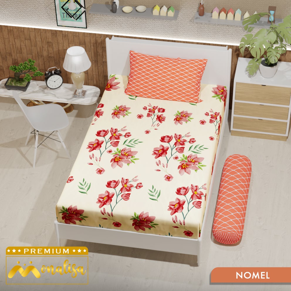 Monalisa Premium Sprei Uk 90/100/120 - Nomel