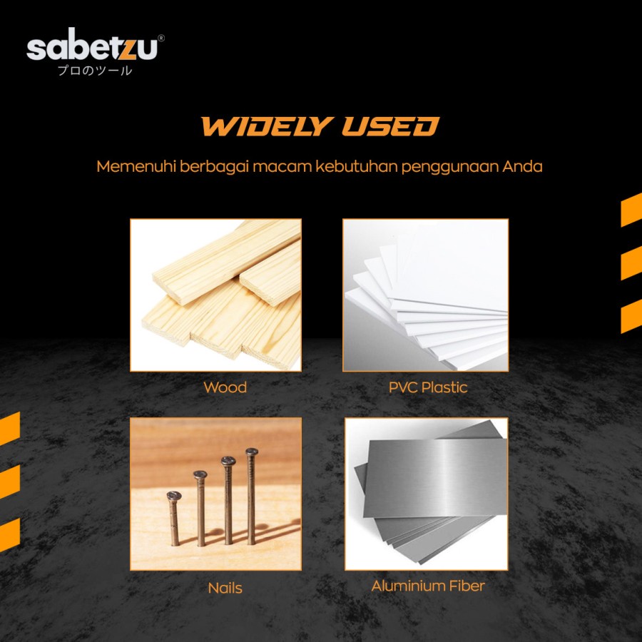 SABETZU CMW CARBIDE Multi Wheel 4&quot; Mata Gerinda Potong Kayu PVC Fungsi
