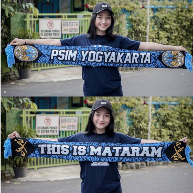 Scarf Syal Rajut 14 Get Spesial Motif Batik PSIM Yogyakarta - This Is Mataram