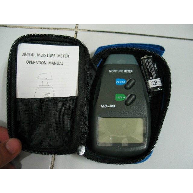 Digital Moisture Meter 4 Pin Pengukur Kelembaban 4 Pins kayu tembok dl