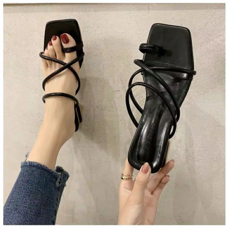 TERMURAH&quot;SANDAL WANITA HEELS IW 03