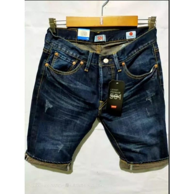 CELANA PENDEK  JEANS PRIA MODEL TERBARU